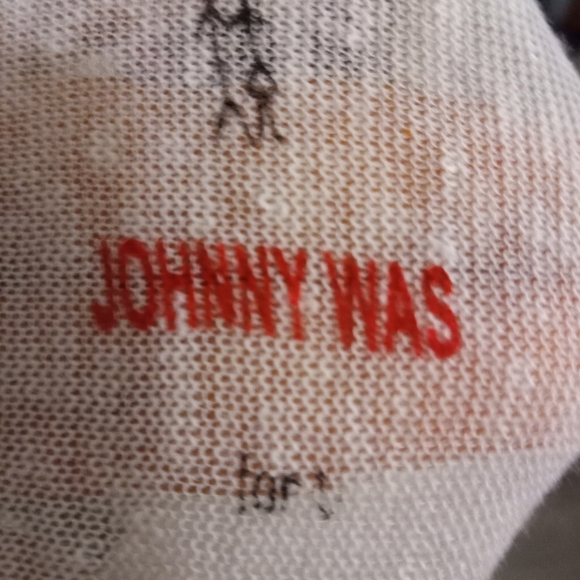 Johhny Was White Embroidered Linen Dress Xtra Smal - Picture 3 of 6